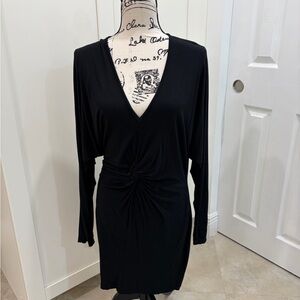 Young Fabulous & Broke Black Long Sleeve Dress